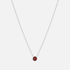 Solitaire Bezel Birthstone Necklace - Jewelled Me