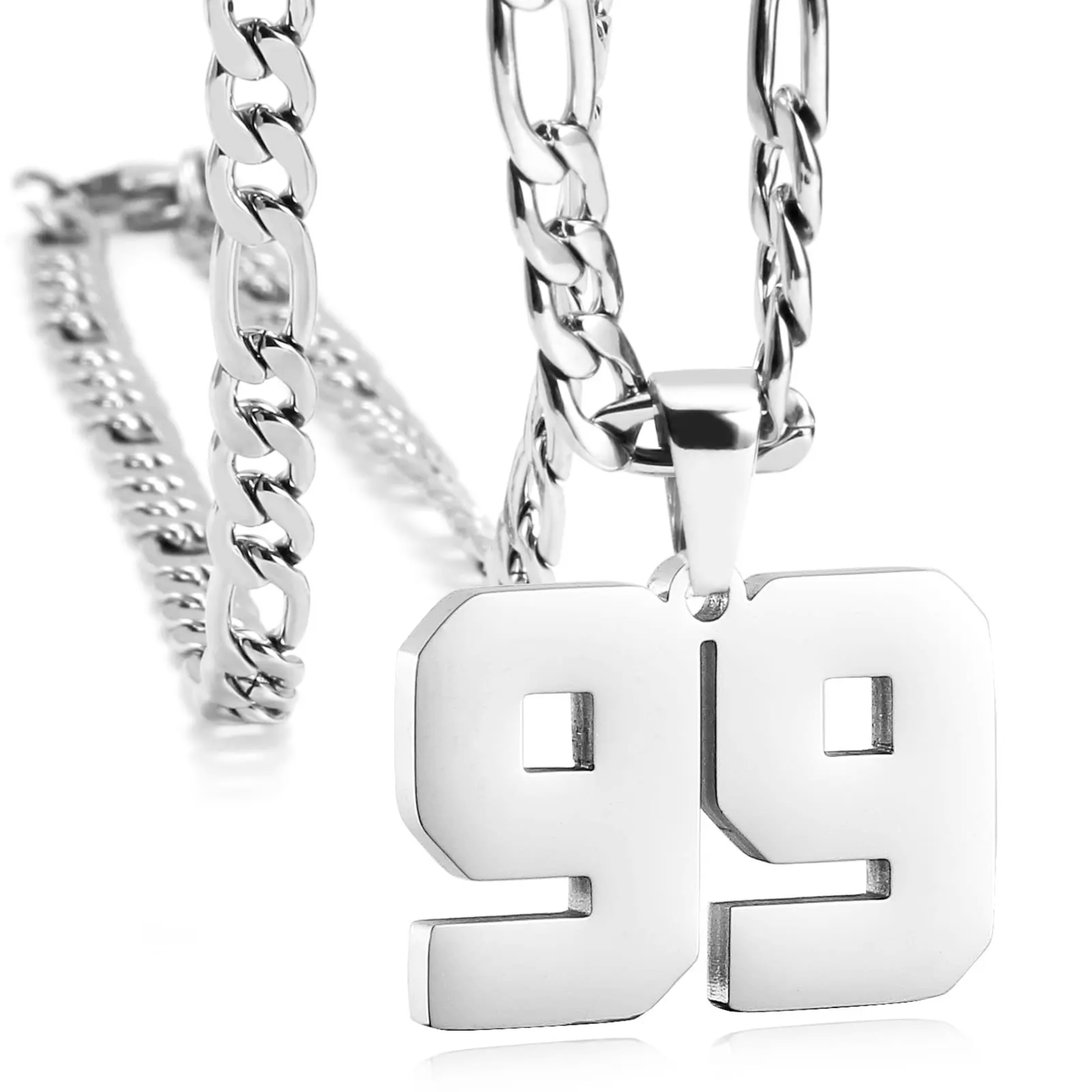 Custom Sports Number Necklace