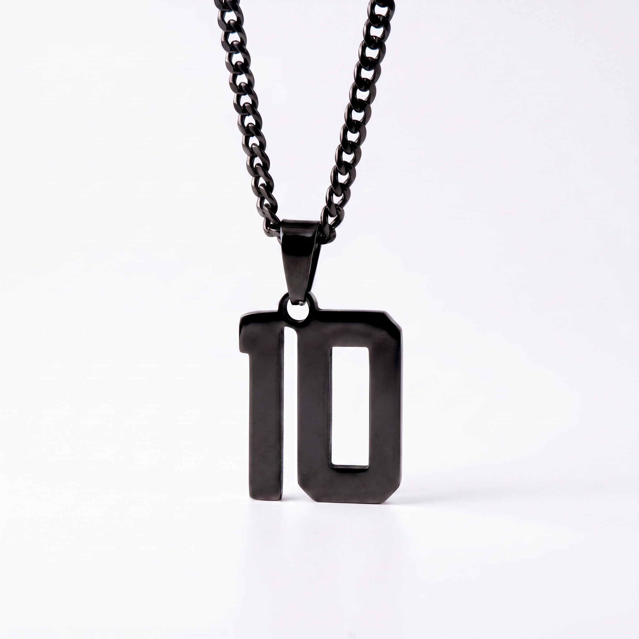 Custom Engraved Sports Number Necklace - Jewelled Me
