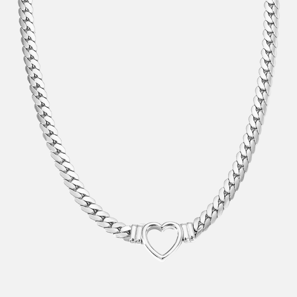 Naja Heart Necklace - Jewelled Me