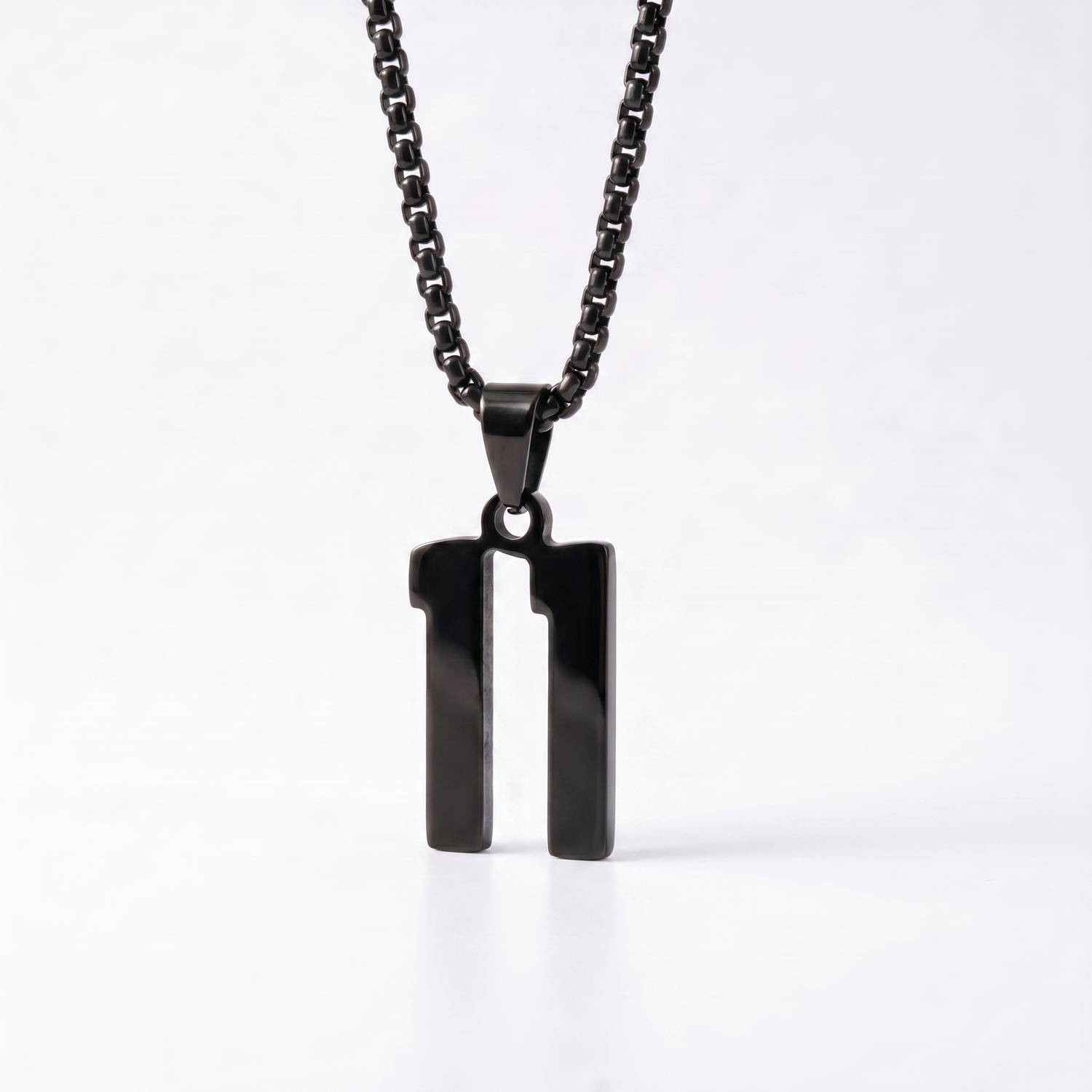 Custom Engraved Sports Number Necklace