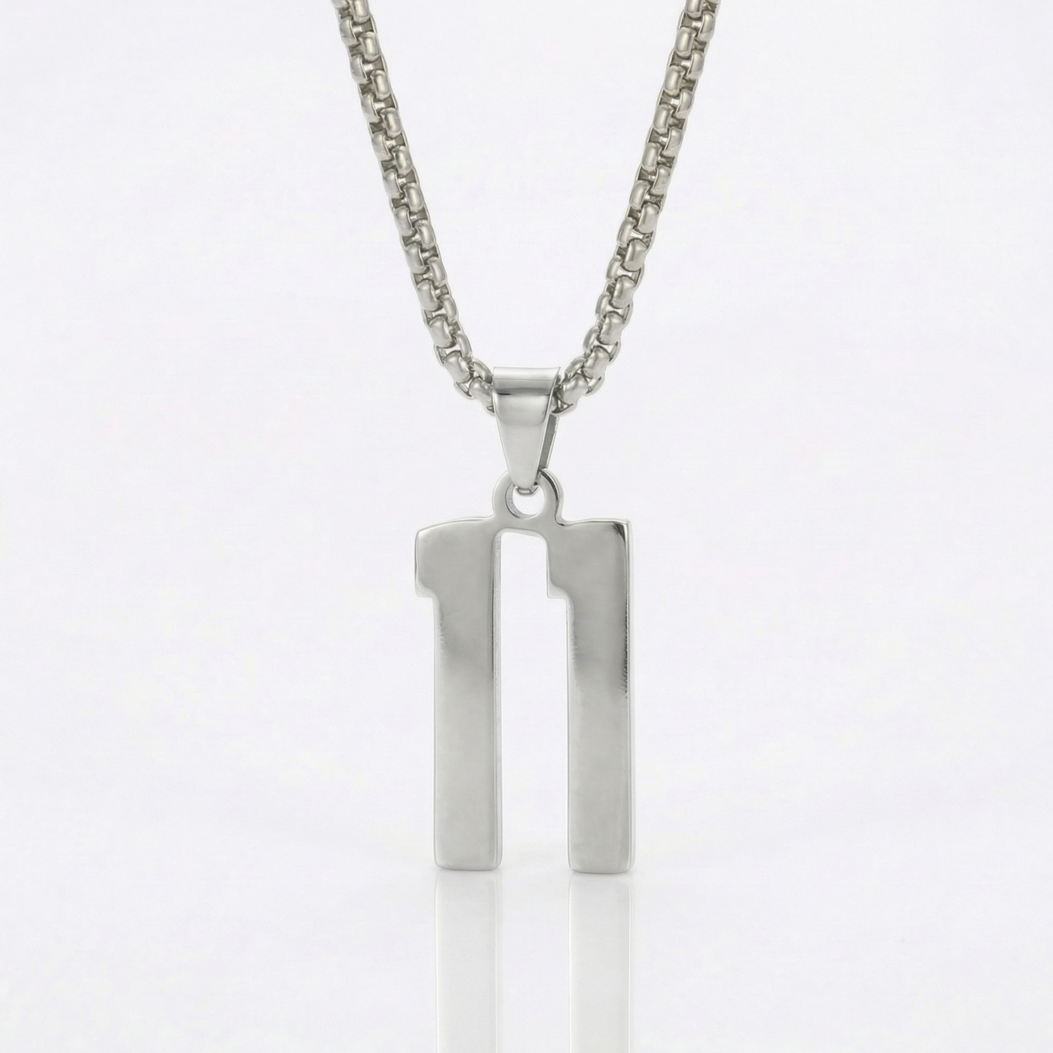 Custom Engraved Sports Number Necklace