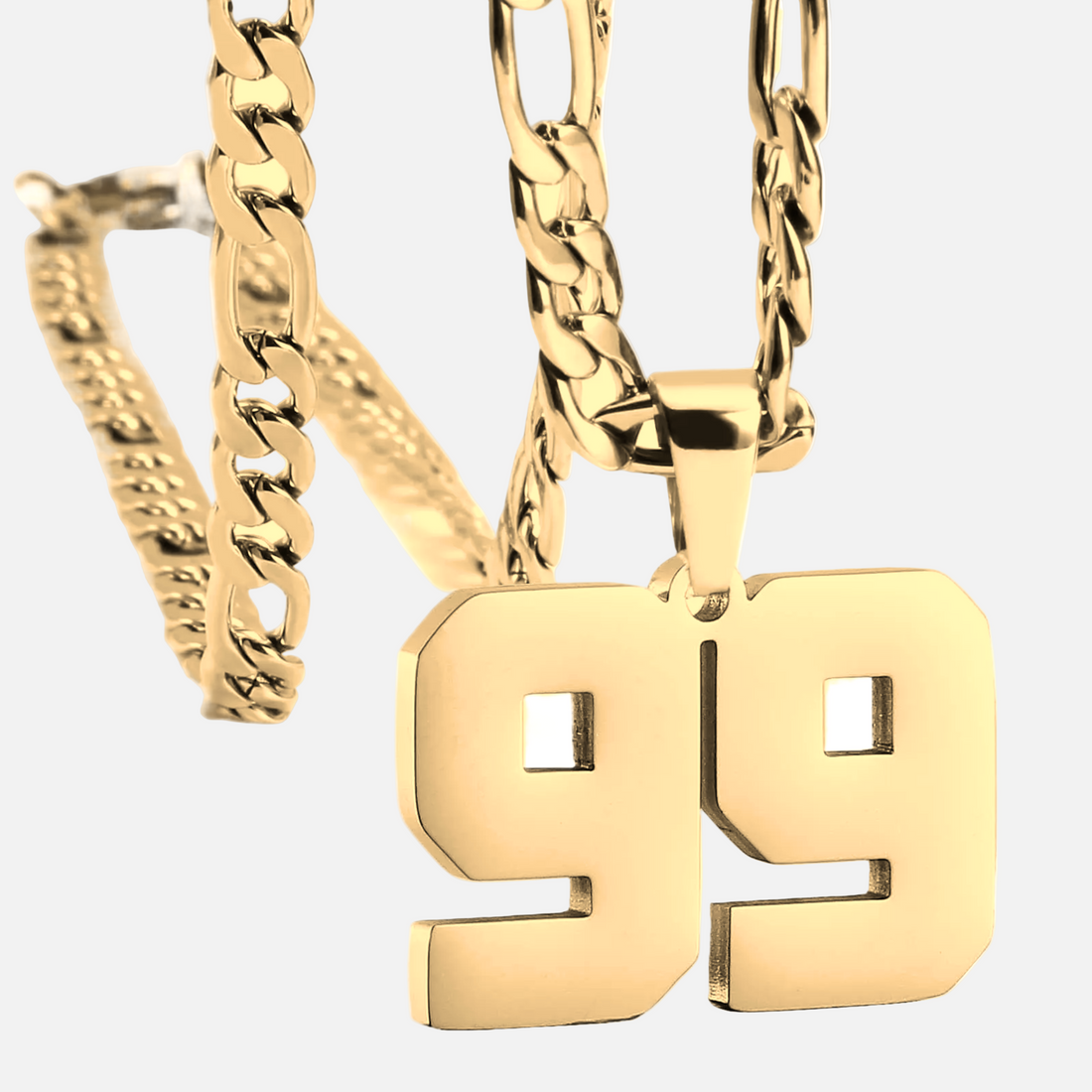 Custom Sports Number Necklace - Jewelled Me