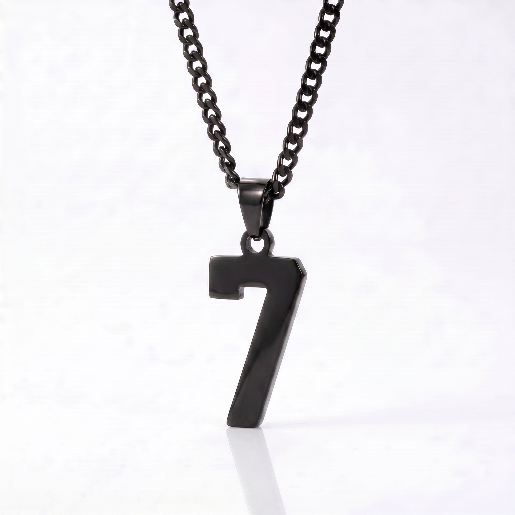 Custom Engraved Sports Number Necklace - Jewelled Me