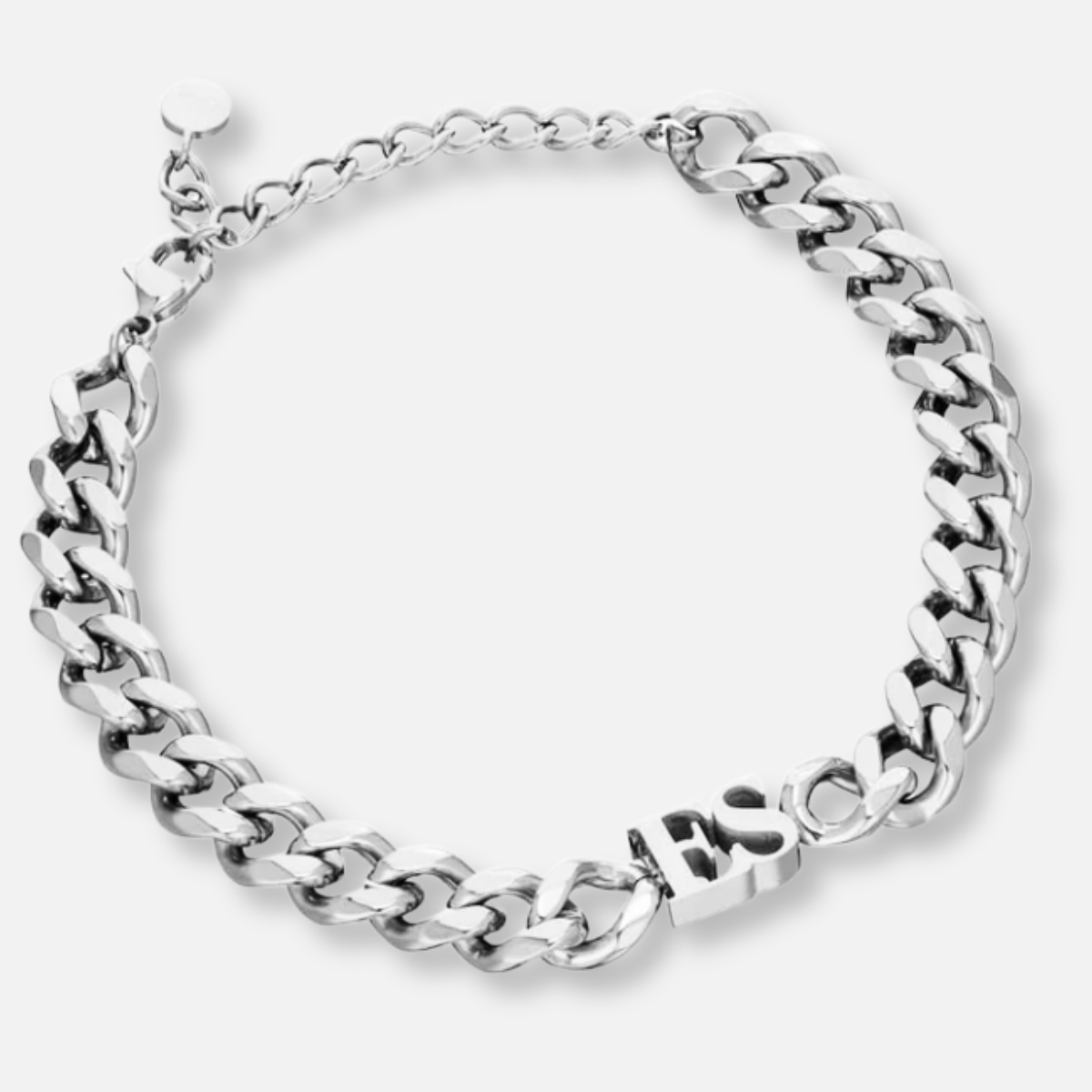 Custom Name Cuban Chain Necklace &amp; Bracelet Set - Jewelled Me