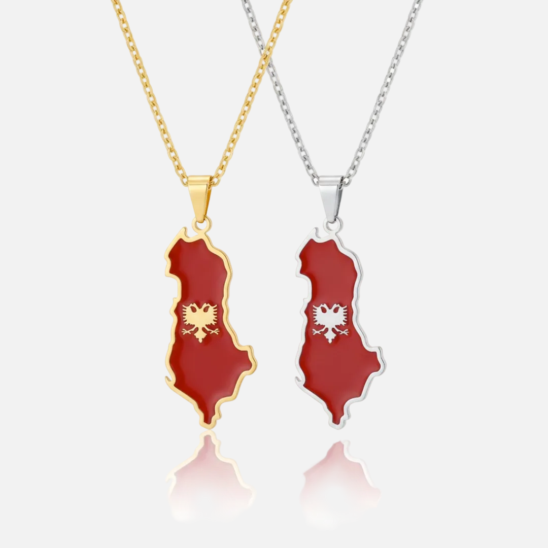 European Country/Flag Necklaces - Jewelled Me
