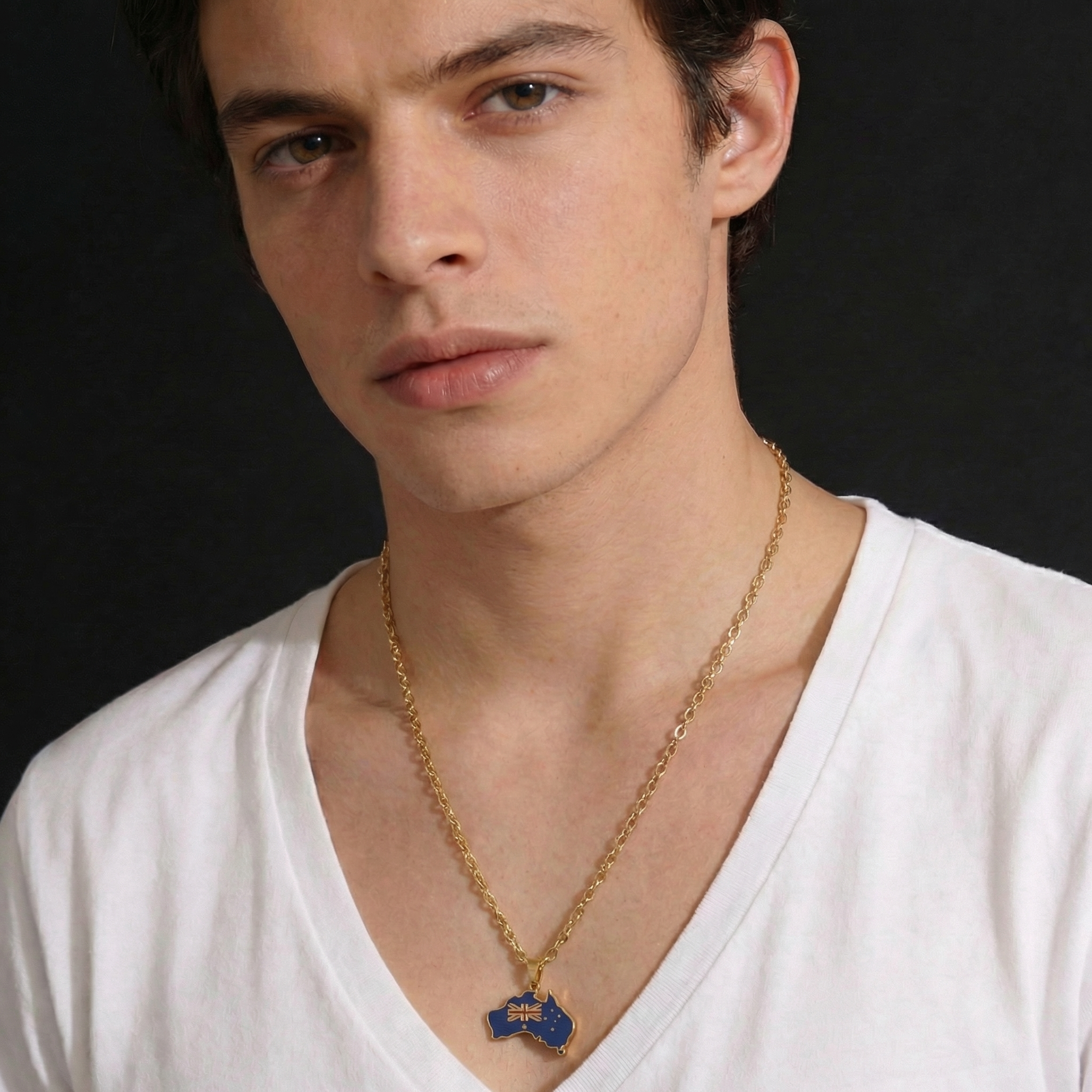 Asian &amp; Oceanian Country/Flag Necklaces - Jewelled Me