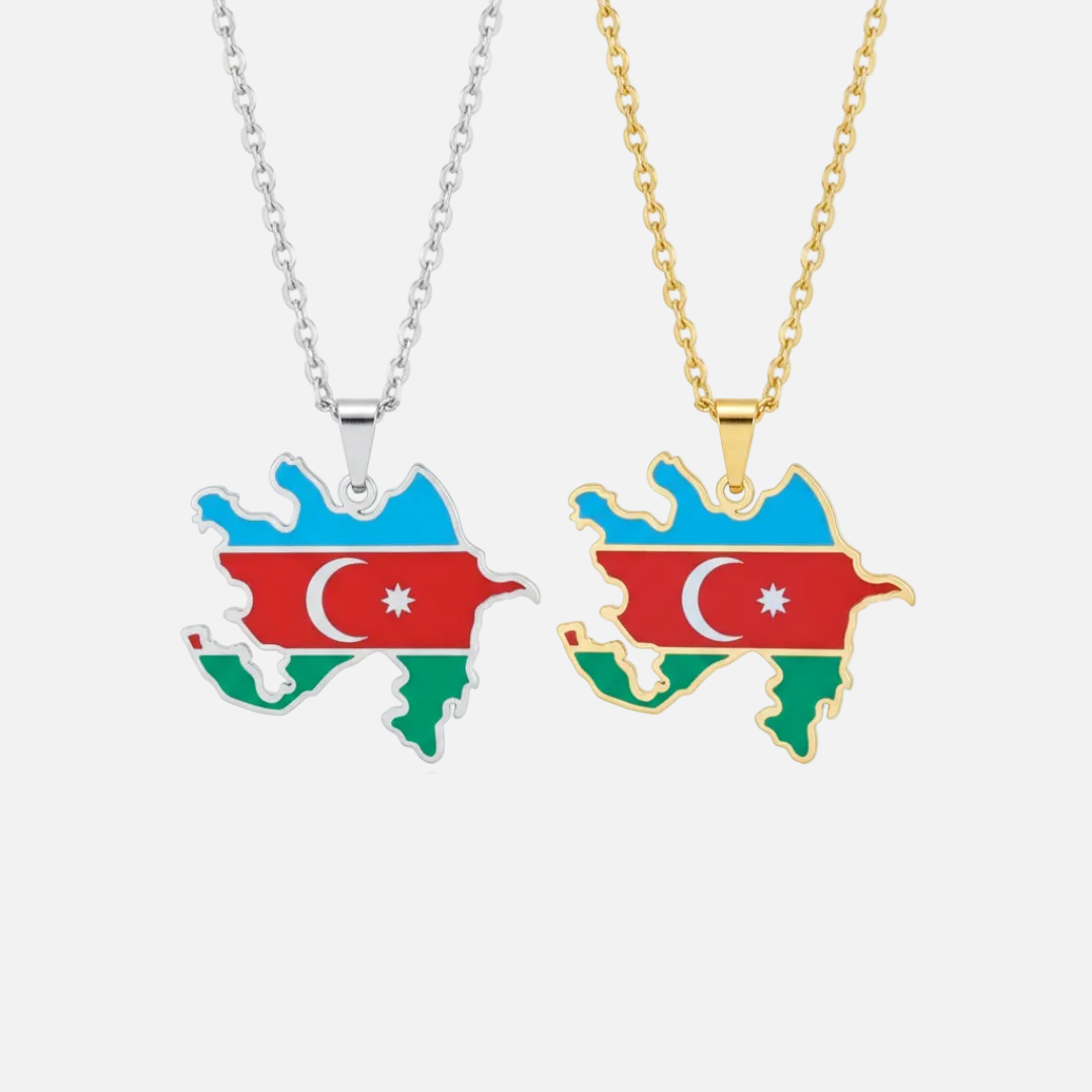 Asian &amp; Oceanian Country/Flag Necklaces - Jewelled Me