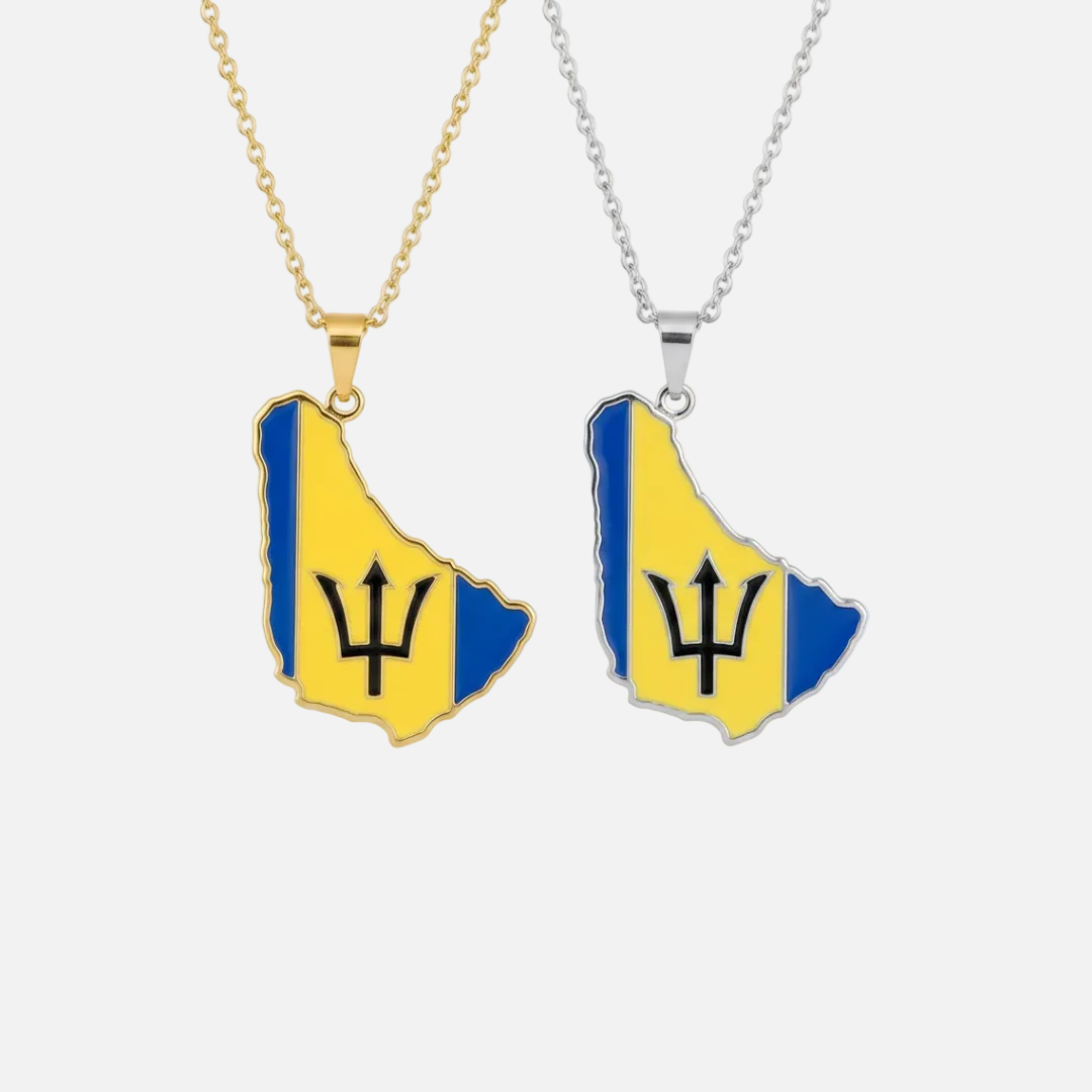 The Americas &amp; Caribbean Country/Flag Necklaces - Jewelled Me