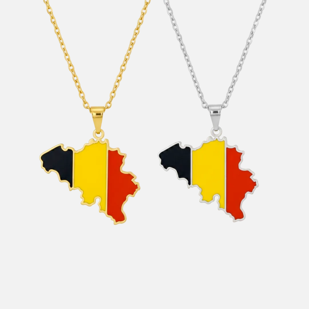 European Country/Flag Necklaces - Jewelled Me