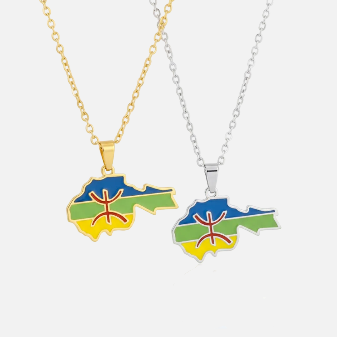 African Country/Flag Necklaces - Jewelled Me