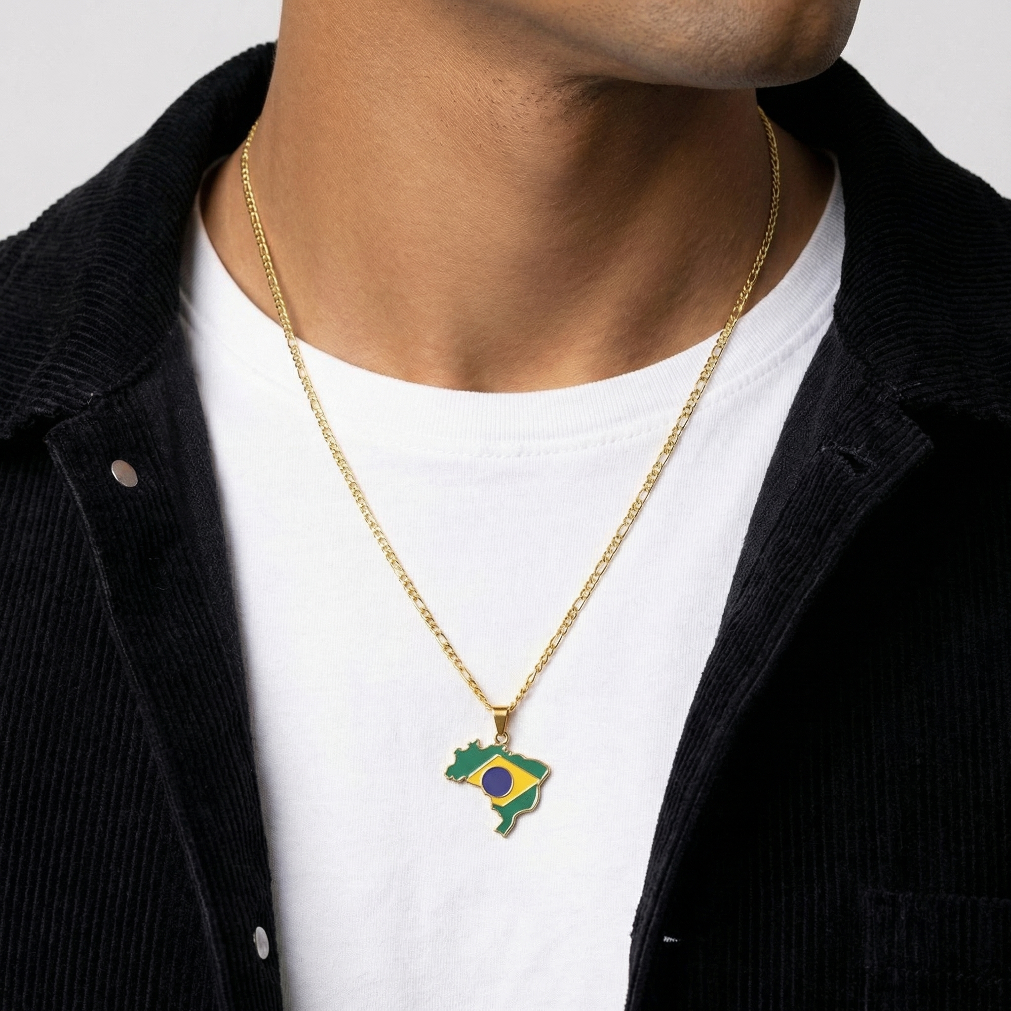 South &amp; Latin American Country/Flag Necklaces - Jewelled Me