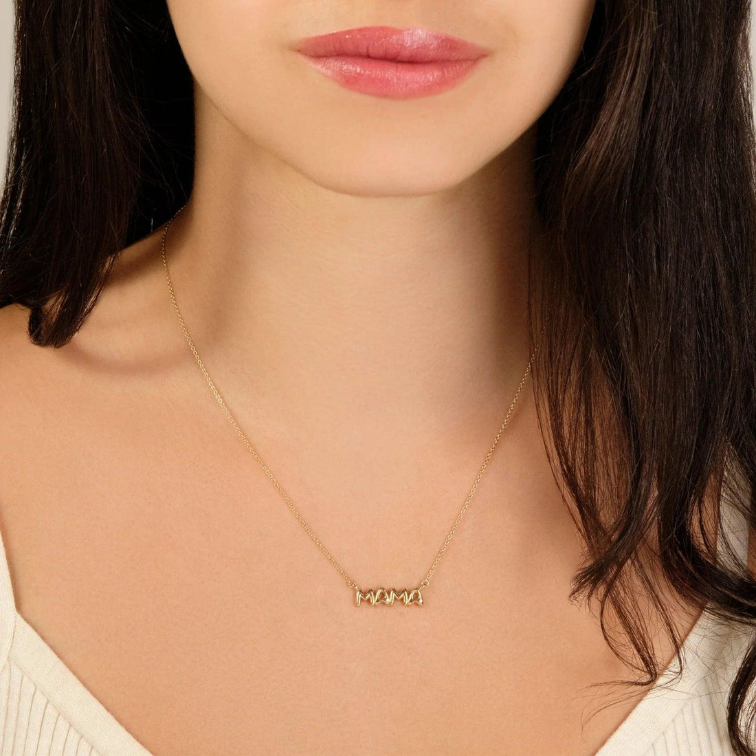 Mini Mama Cute Bubble Necklace - Jewelled Me