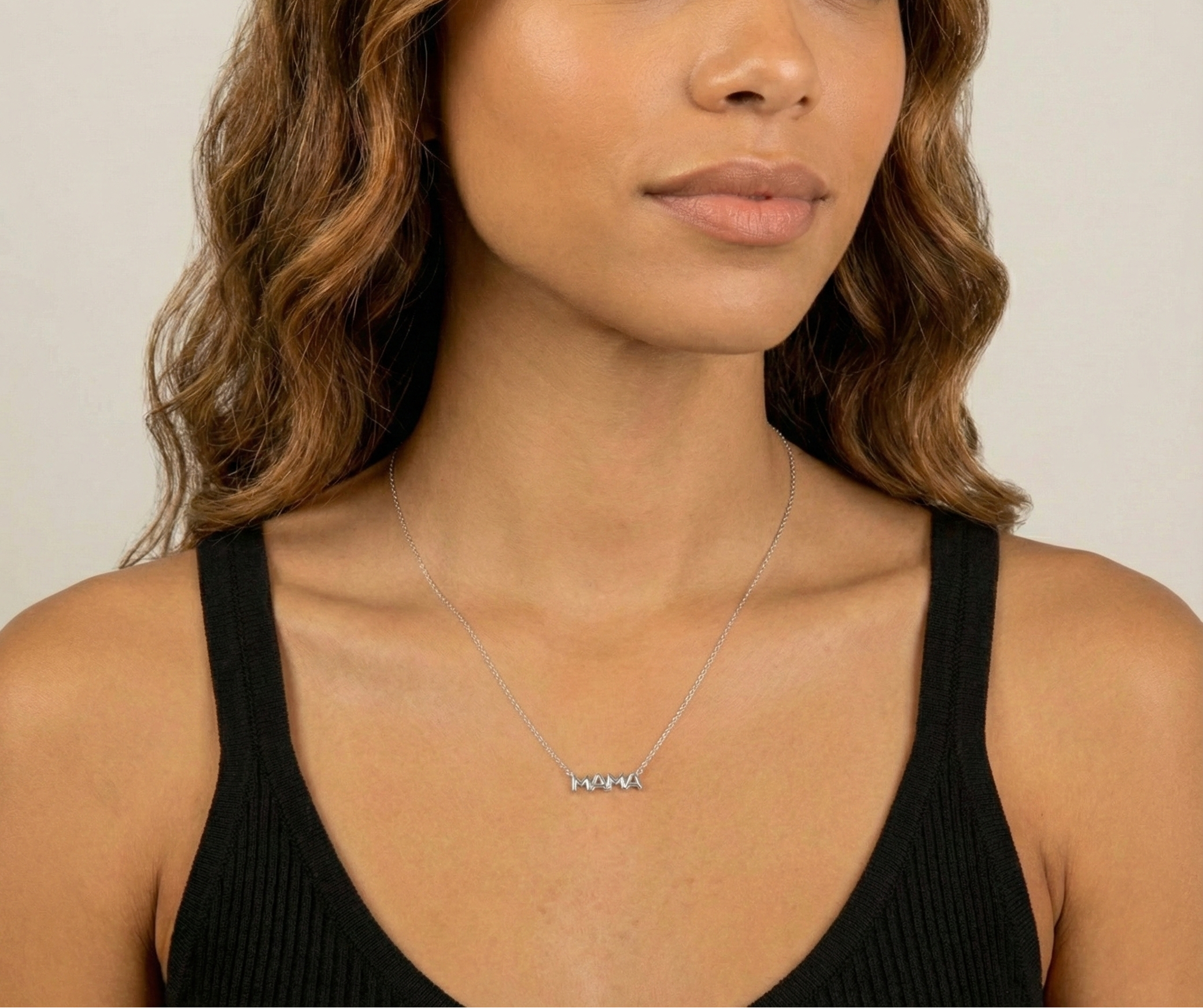 Mini Mama Cute Bubble Necklace - Jewelled Me