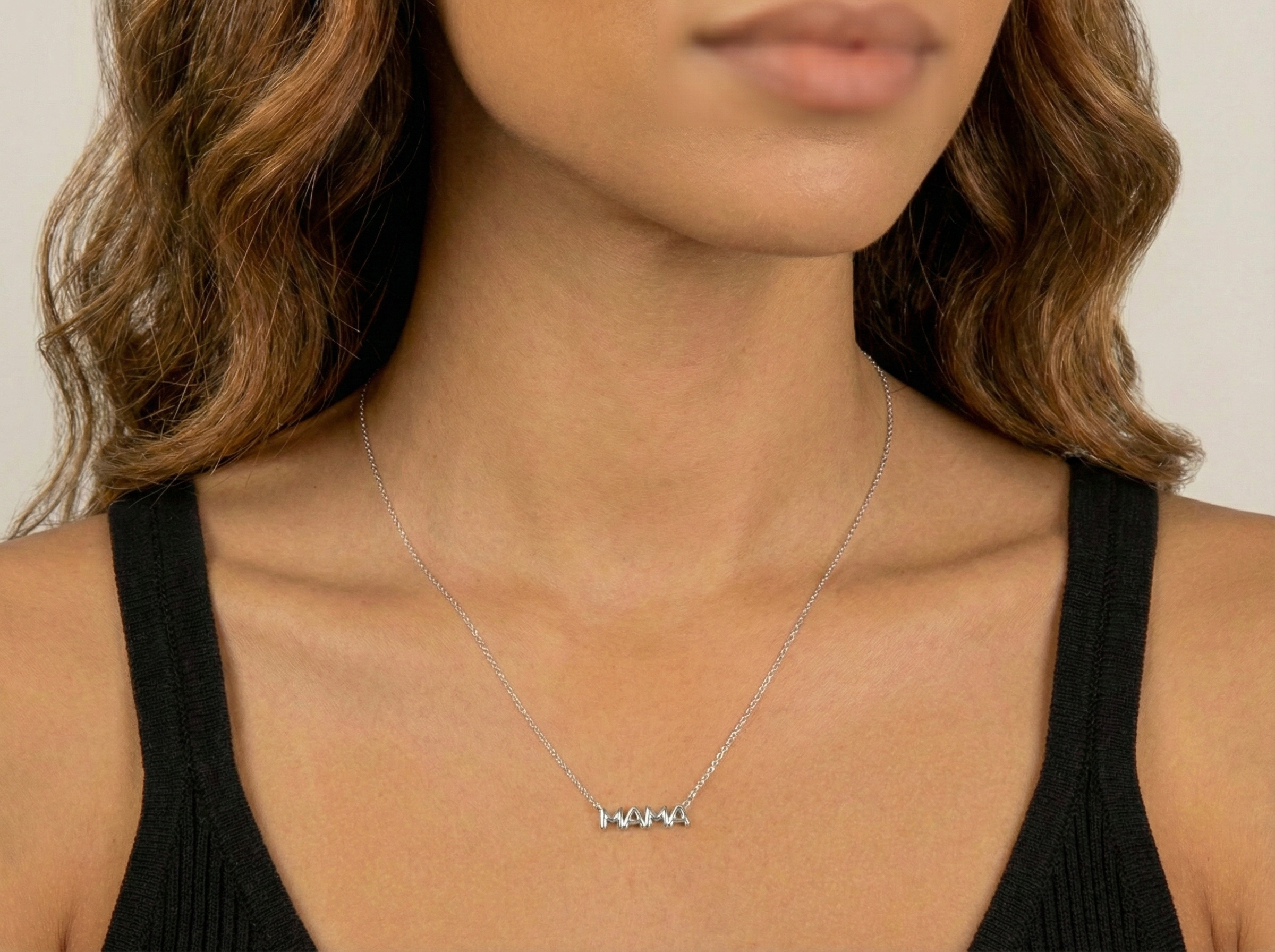 Mini Mama Cute Bubble Necklace - Jewelled Me