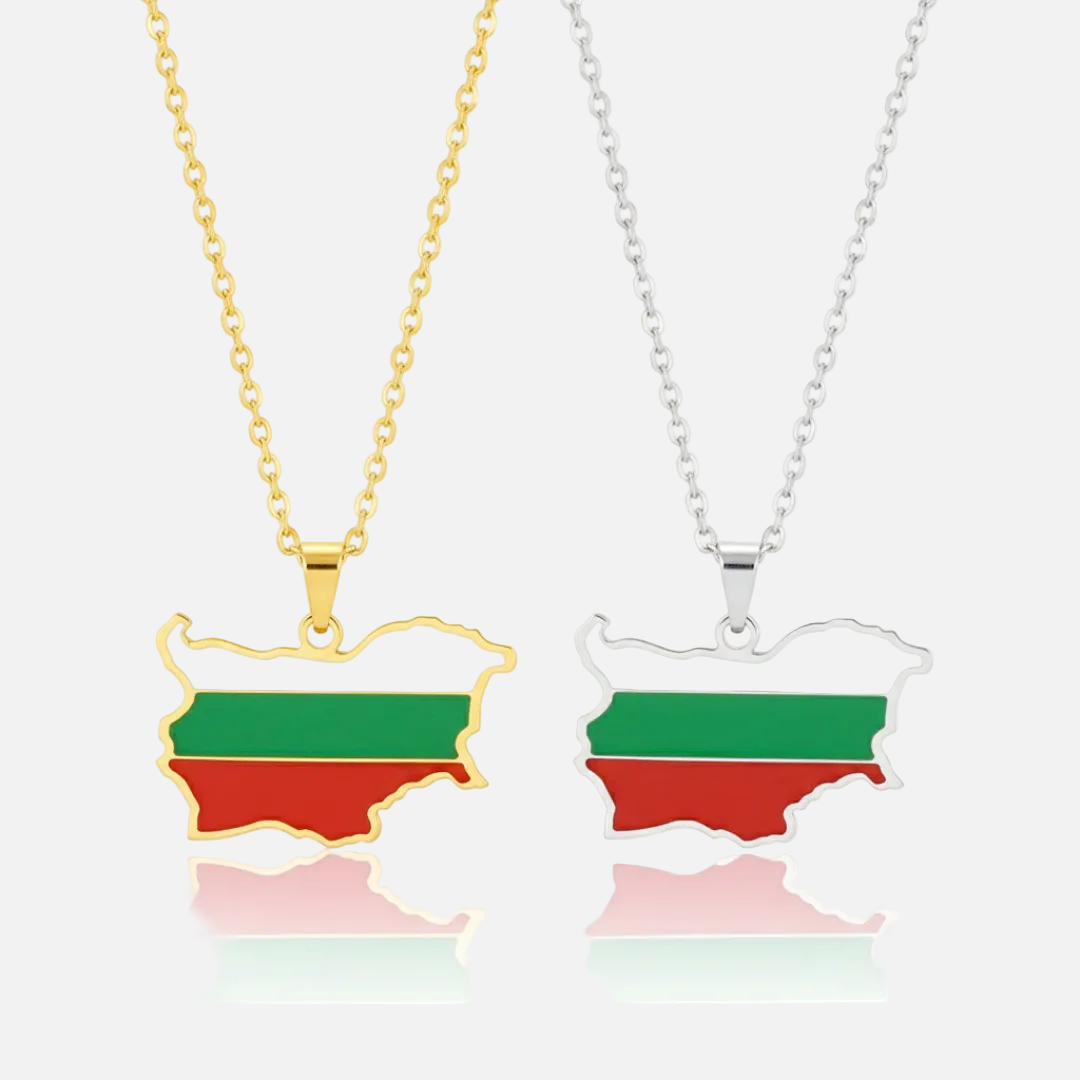 European Country/Flag Necklaces - Jewelled Me