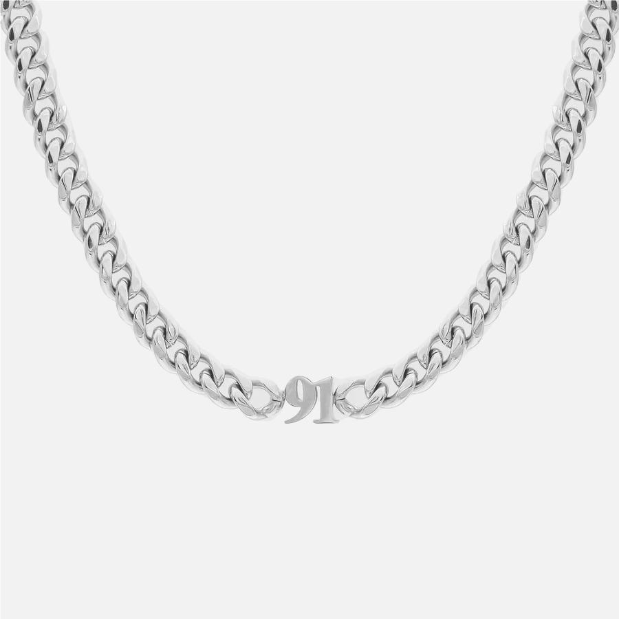 Custom Initial &amp; Name Chain Necklace &amp; Bracelet - Jewelled Me