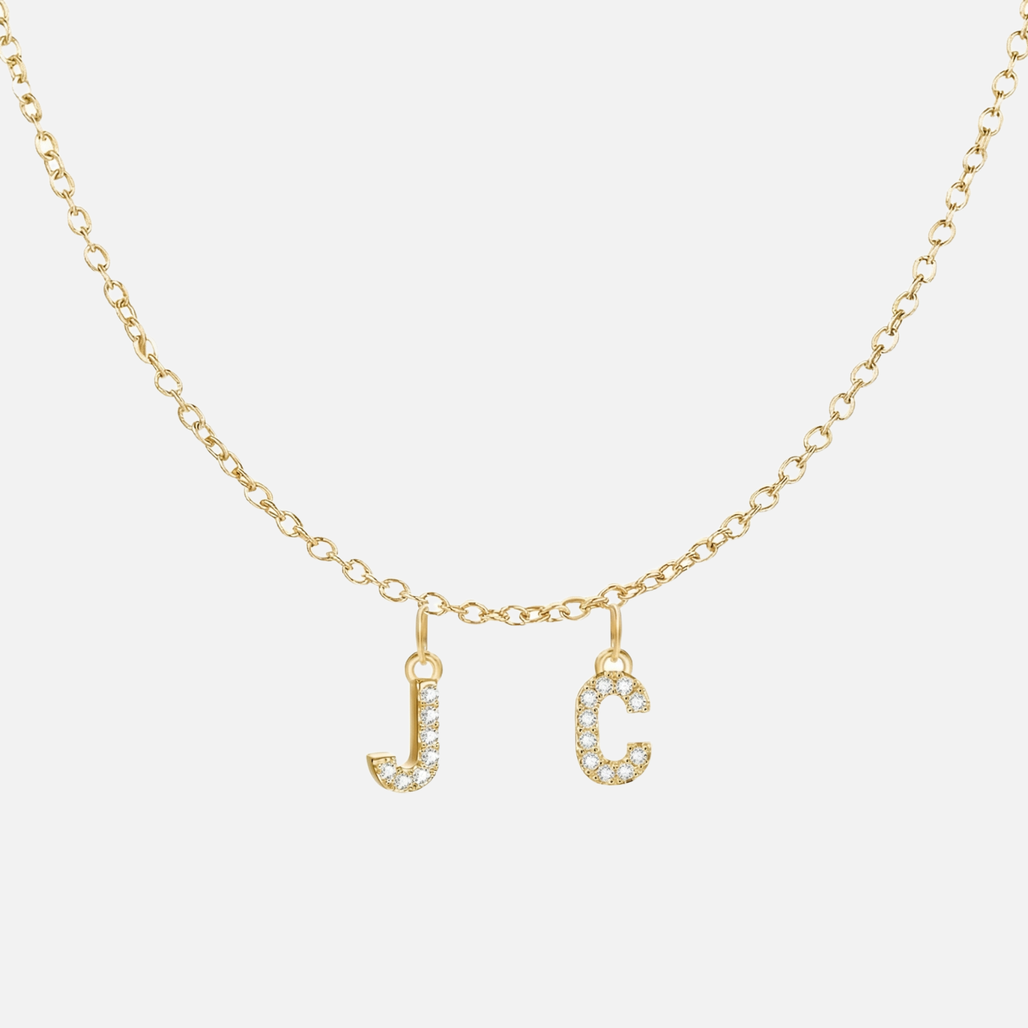 ICED Custom Chandelier Name Necklace - Jewelled Me