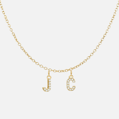 ICED Custom Chandelier Name Necklace - Jewelled Me