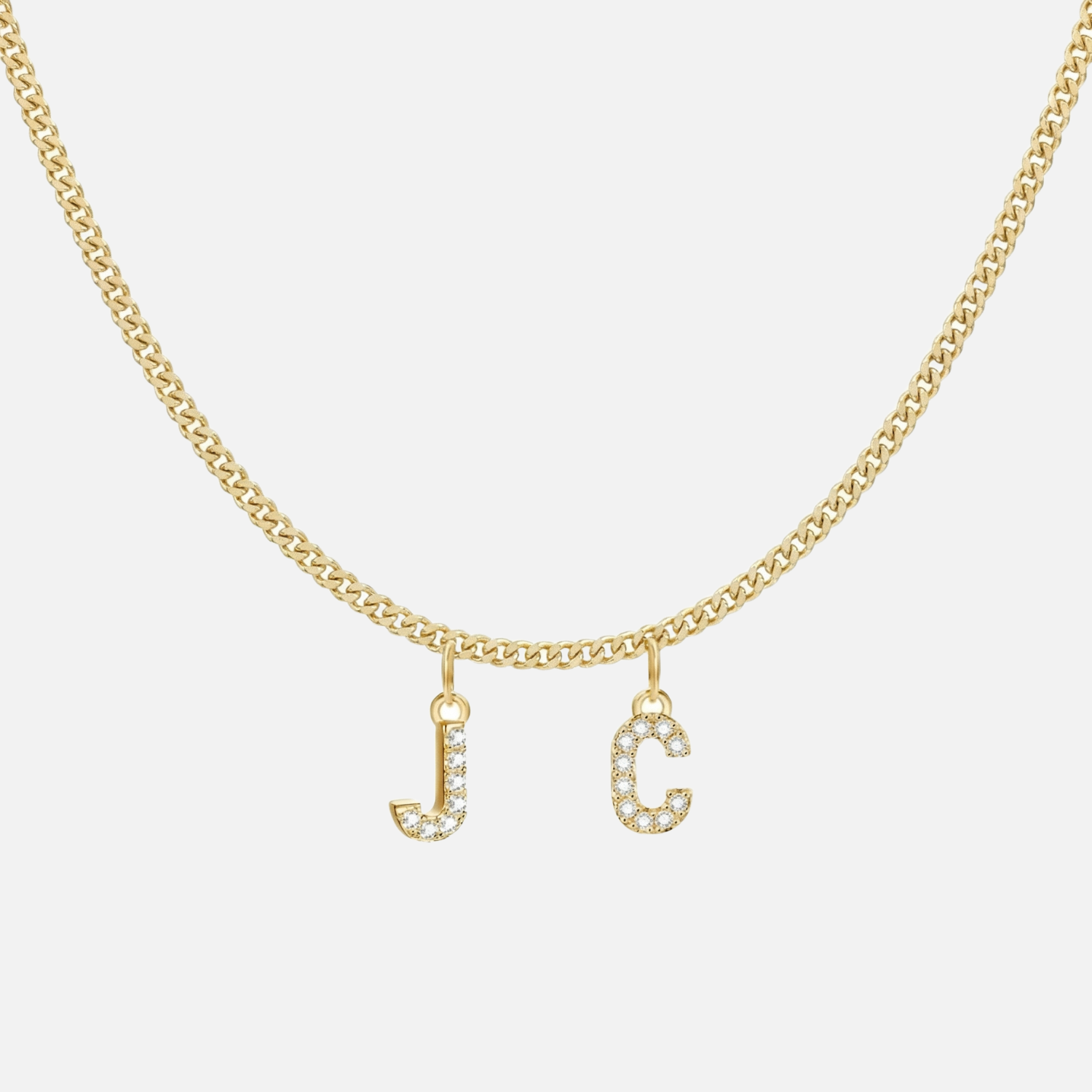 ICED Custom Chandelier Name Necklace - Jewelled Me