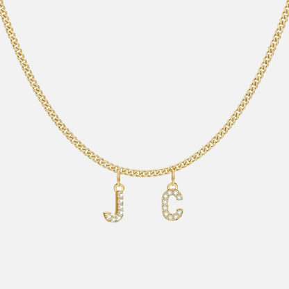 ICED Custom Chandelier Name Necklace - Jewelled Me