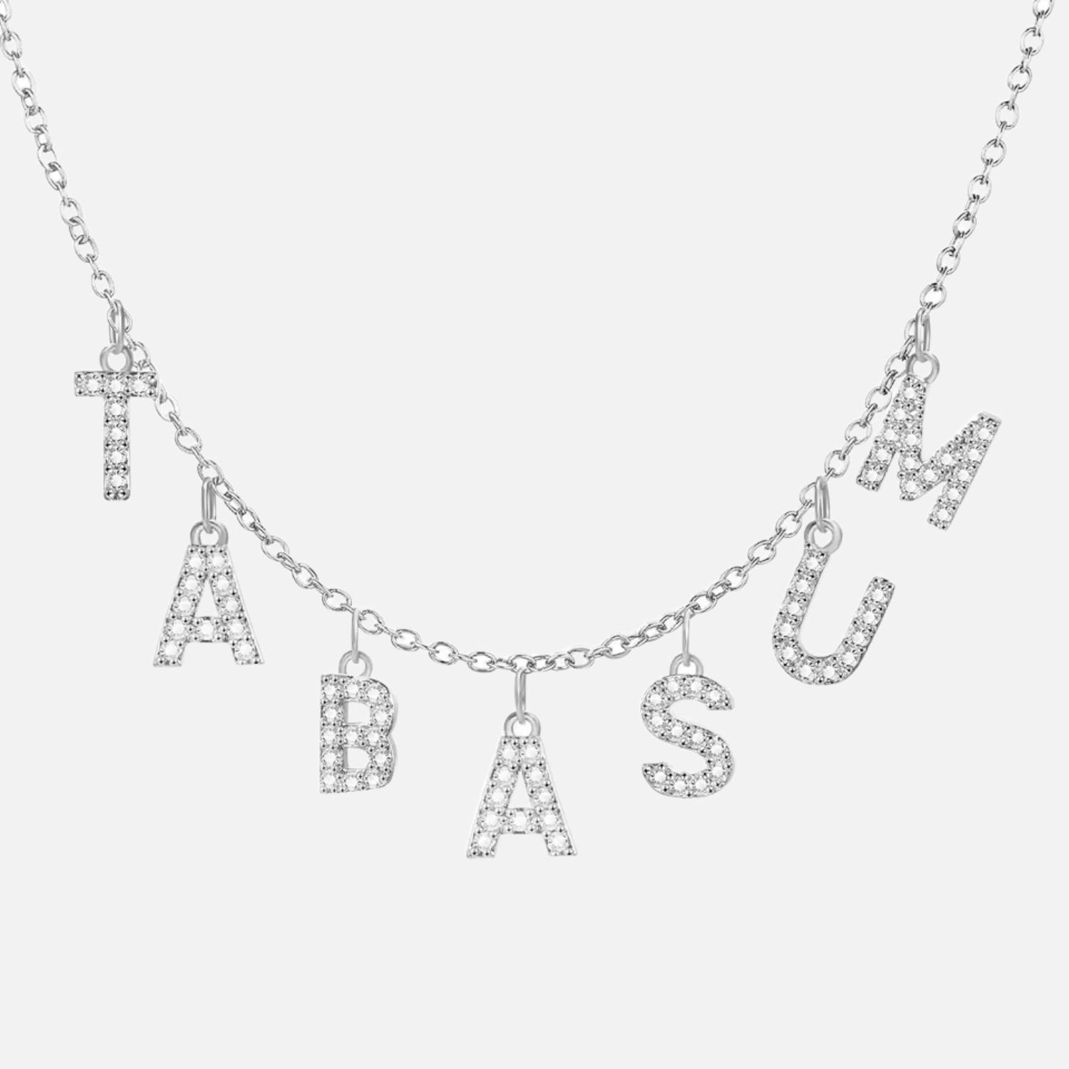 ICED Custom Chandelier Name Necklace - Jewelled Me