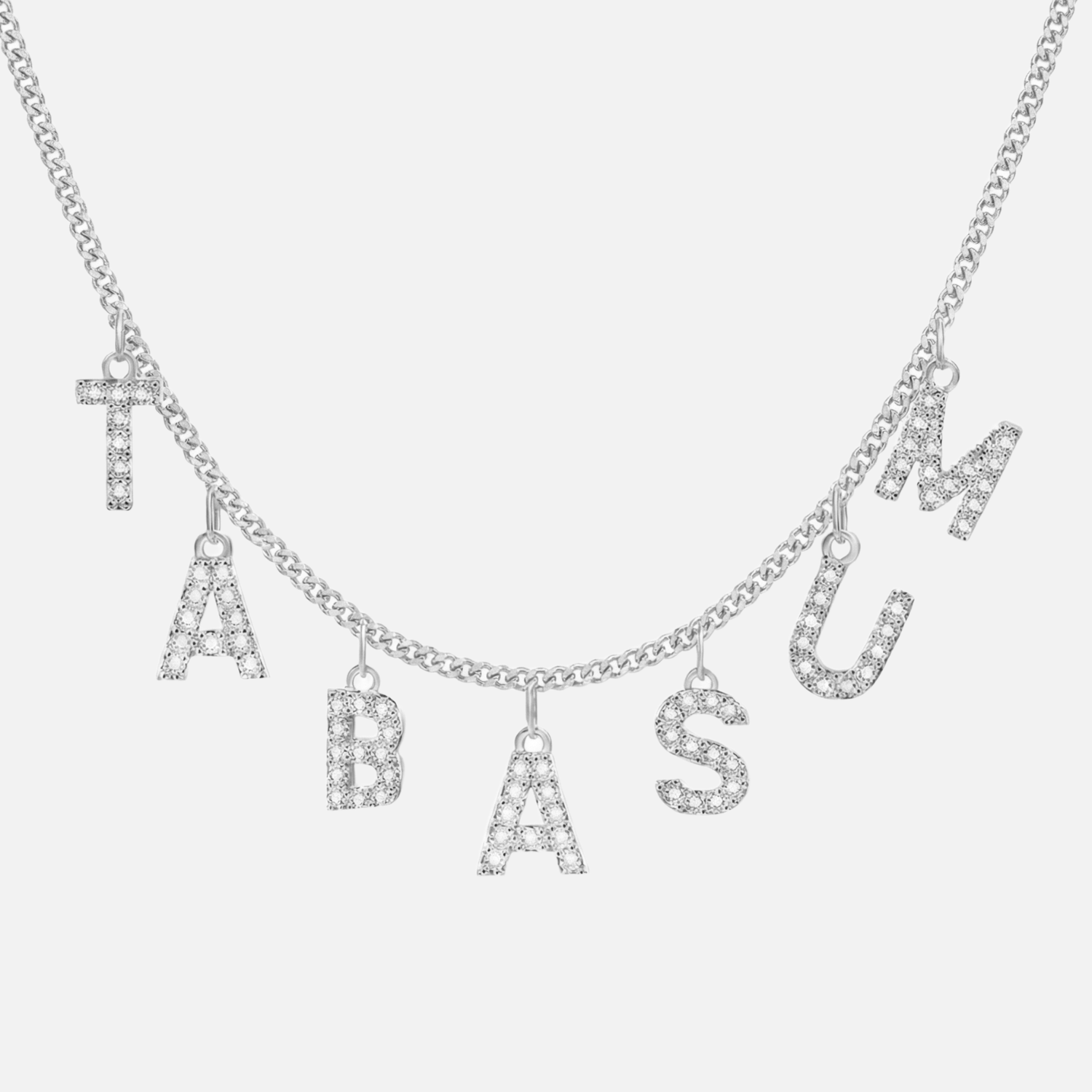 ICED Custom Chandelier Name Necklace - Jewelled Me