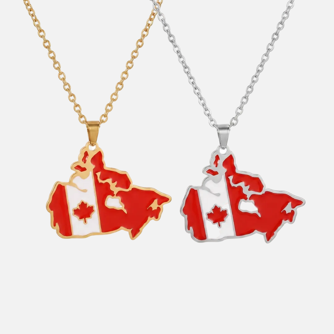 The Americas &amp; Caribbean Country/Flag Necklaces - Jewelled Me