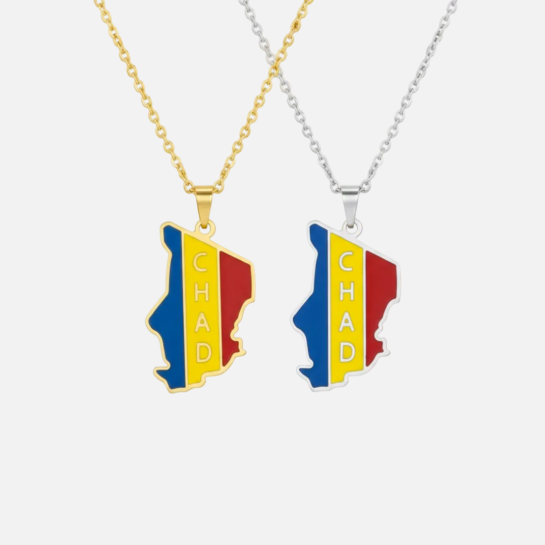 African Country/Flag Necklaces - Jewelled Me