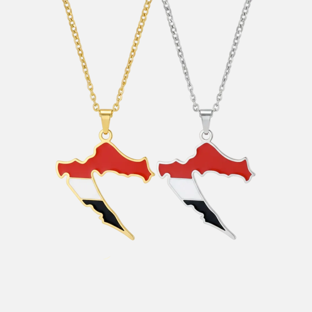 European Country/Flag Necklaces - Jewelled Me