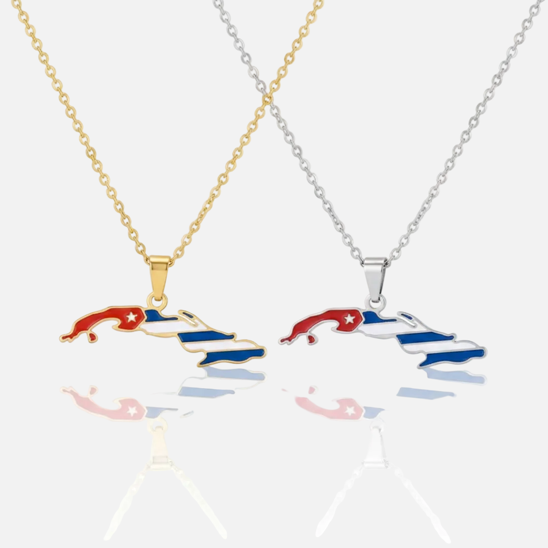 South &amp; Latin American Country/Flag Necklaces - Jewelled Me