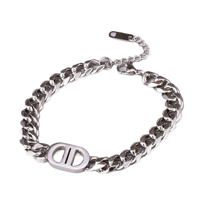 Custom Name Cuban Chain Bracelet