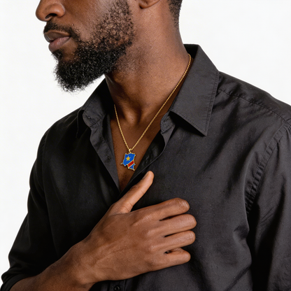 African Country/Flag Necklaces - Jewelled Me