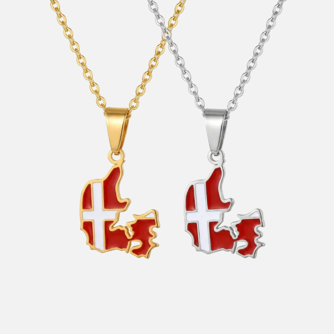 European Country/Flag Necklaces - Jewelled Me