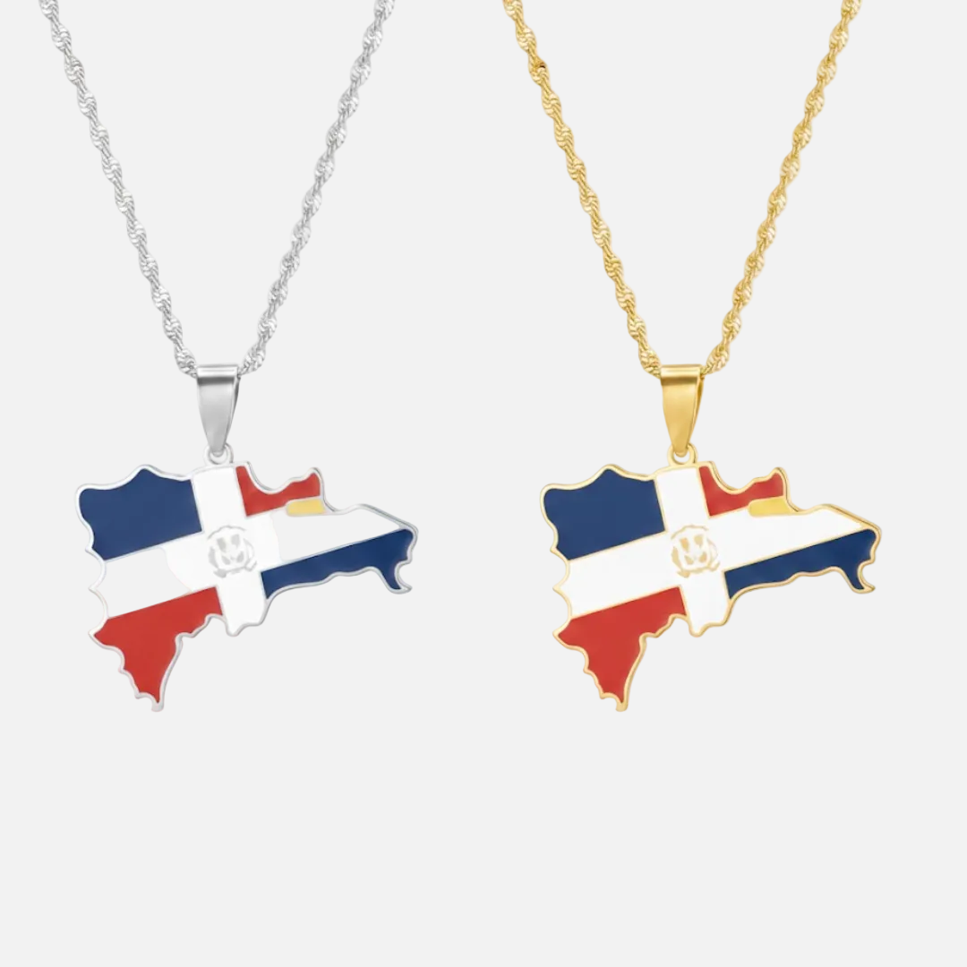 South &amp; Latin American Country/Flag Necklaces - Jewelled Me