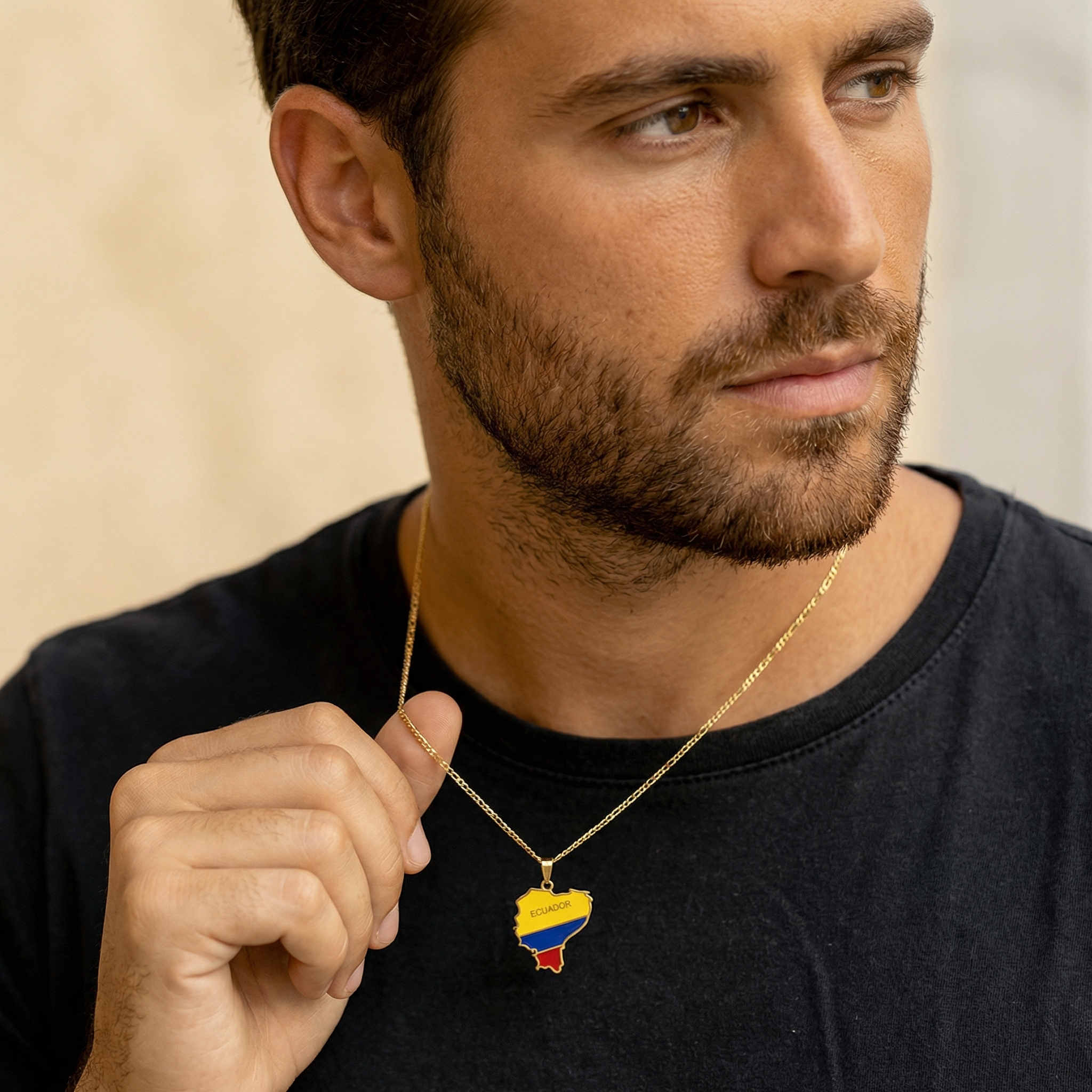 South &amp; Latin American Country/Flag Necklaces - Jewelled Me