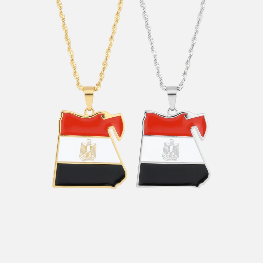 African Country/Flag Necklaces - Jewelled Me
