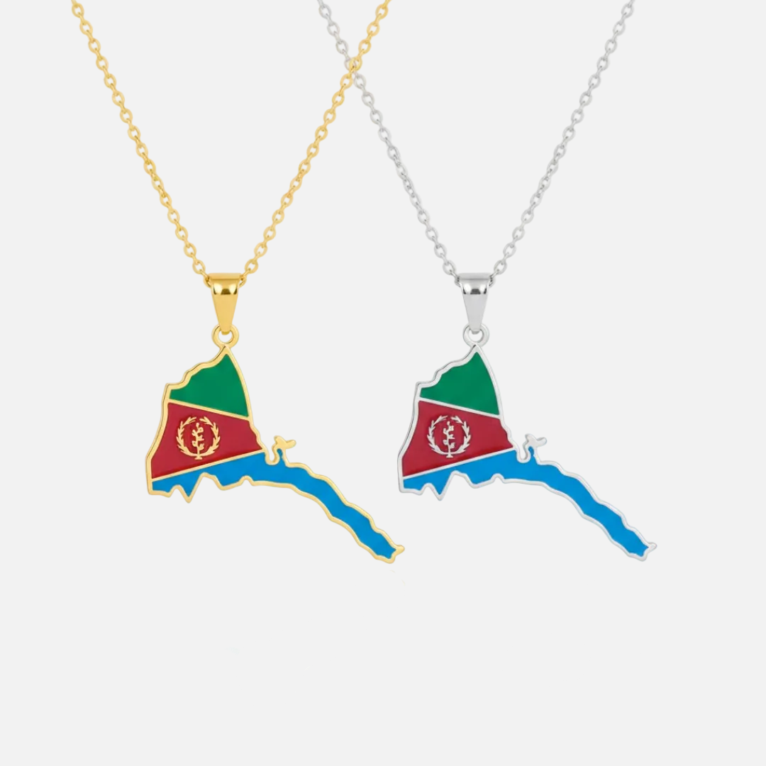 African Country/Flag Necklaces - Jewelled Me