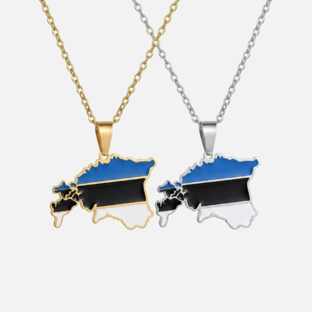 European Country/Flag Necklaces - Jewelled Me