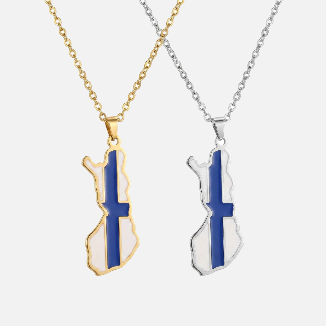 European Country/Flag Necklaces - Jewelled Me