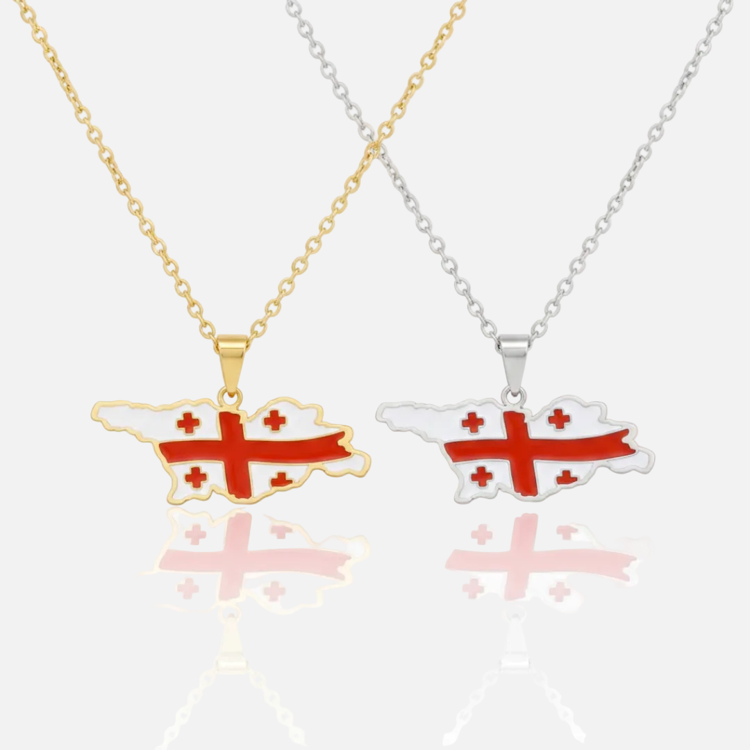 European Country/Flag Necklaces - Jewelled Me