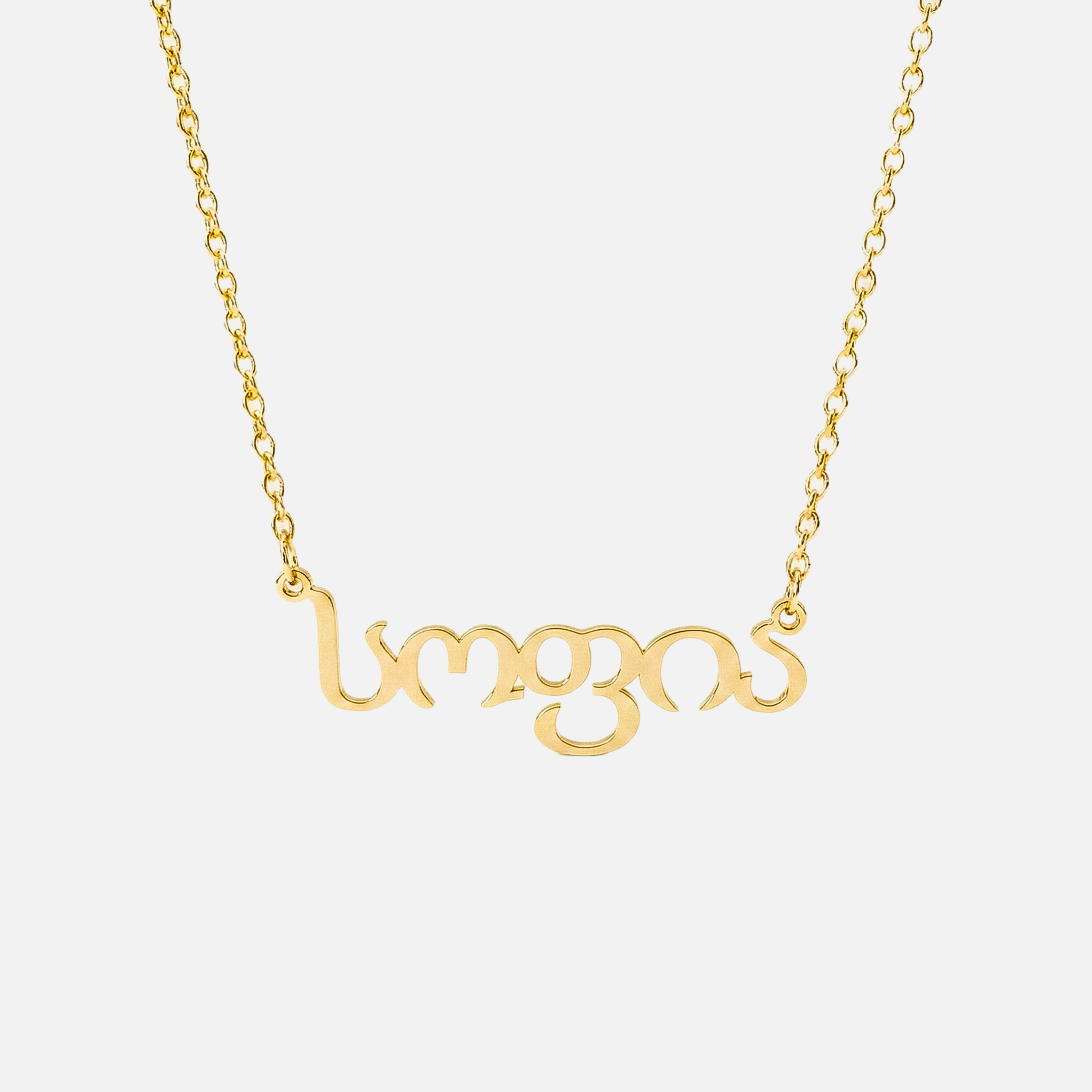 Custom Language Necklaces - Jewelled Me