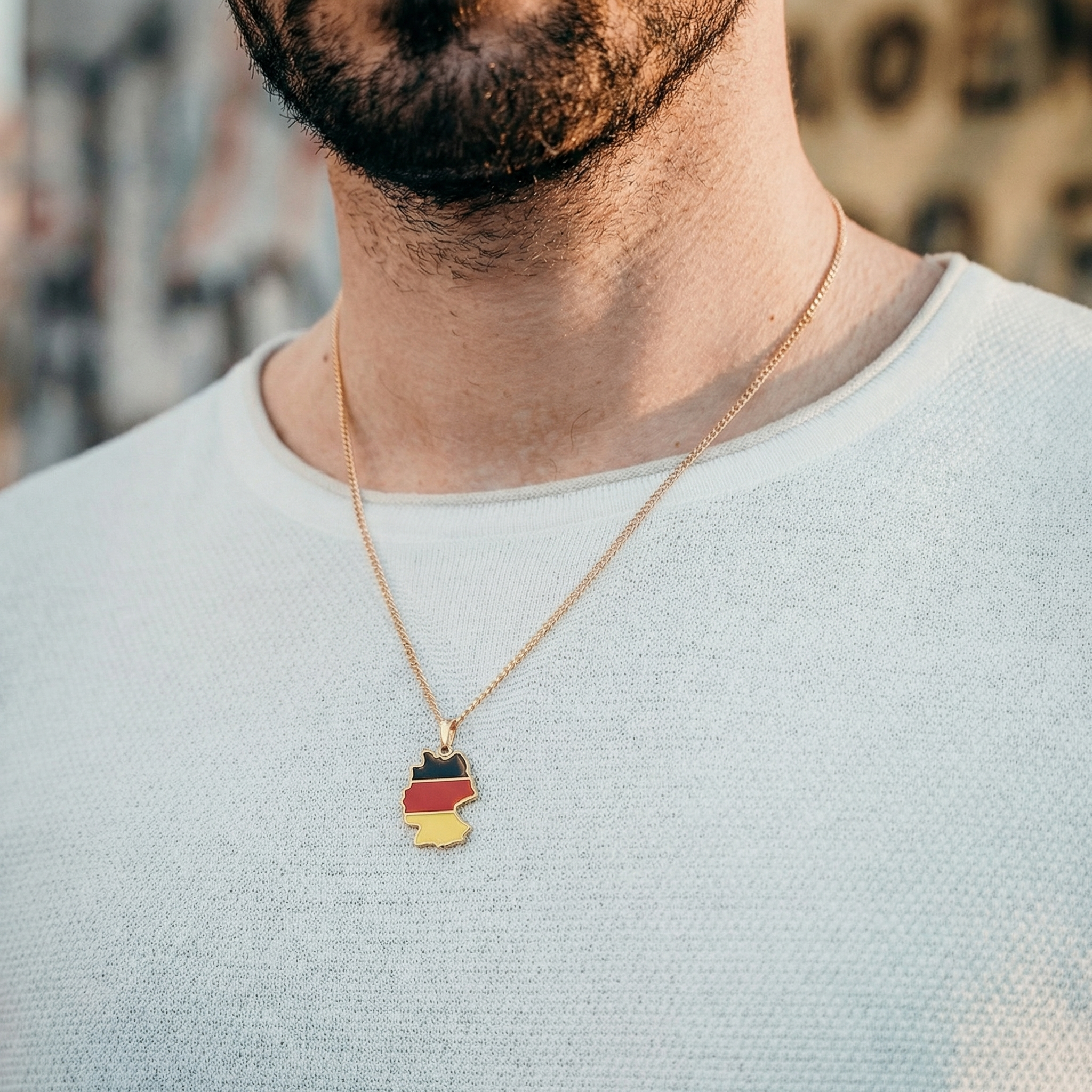 European Country/Flag Necklaces - Jewelled Me