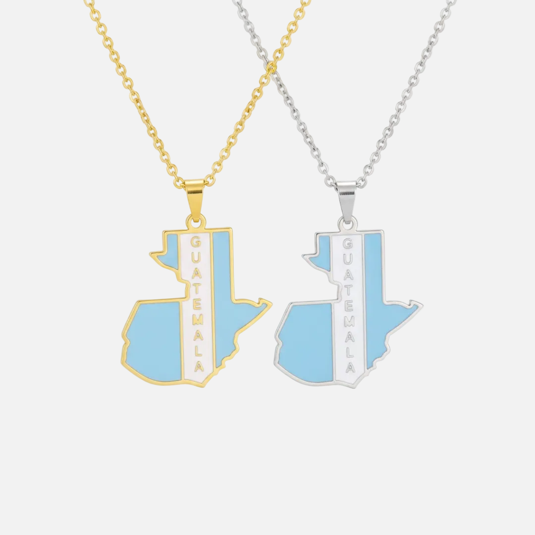 South &amp; Latin American Country/Flag Necklaces - Jewelled Me