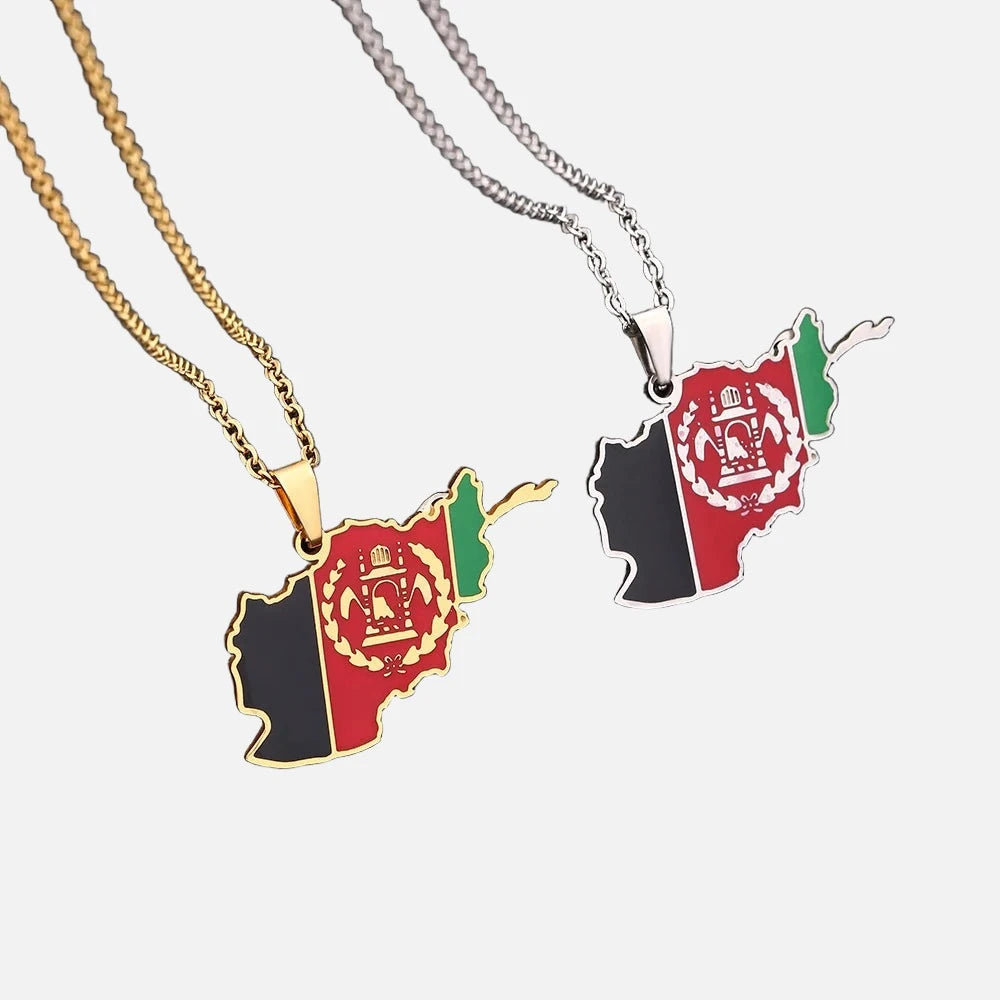 Asian &amp; Oceanian Country/Flag Necklaces