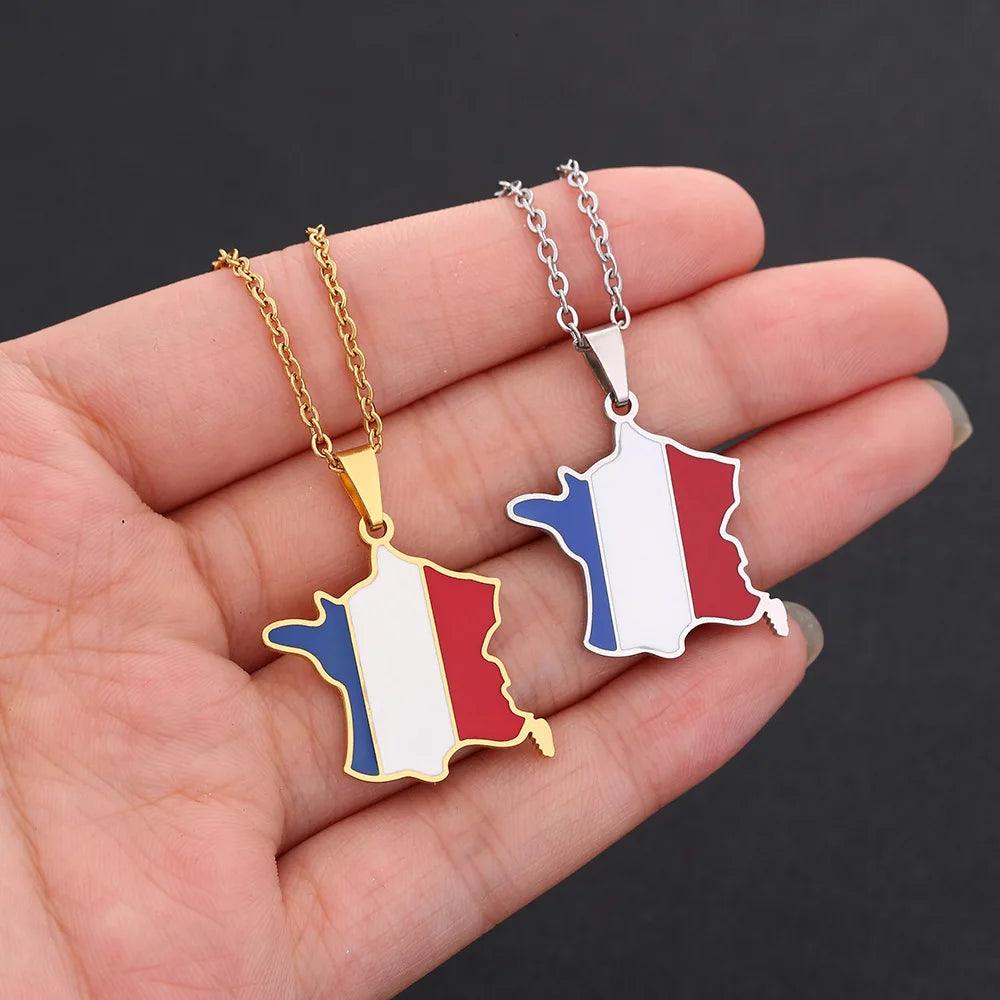 European Country/Flag Necklaces - Jewelled Me