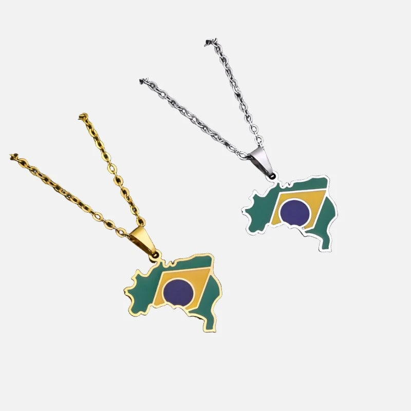Latin American Country/Flag Necklaces