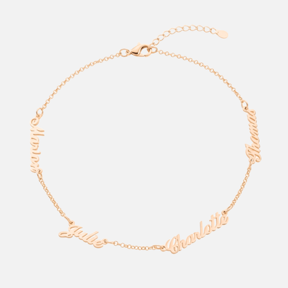 Heirloom Multiple Name Bracelet
