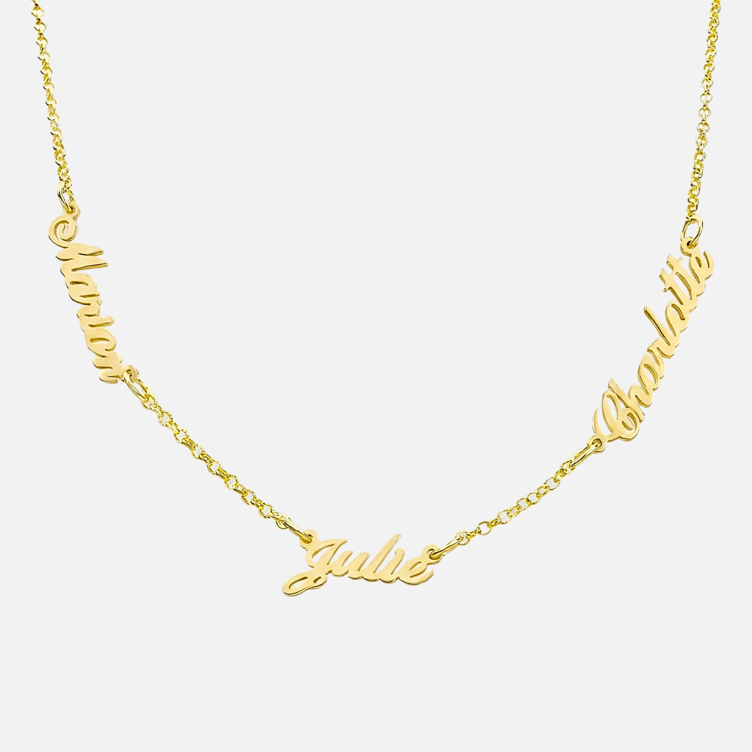 Heirloom Multiple Name Necklace - Jewelled Me