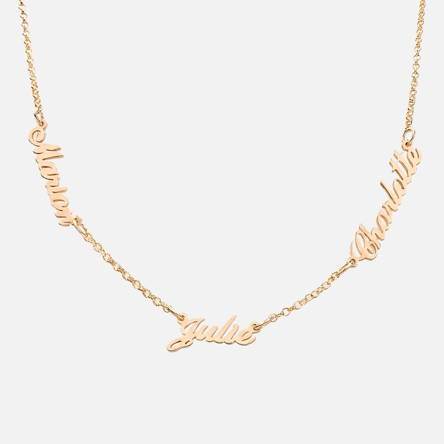 Heirloom Multiple Name Necklace - Jewelled Me
